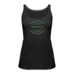 May the Road Rise Up to Meet You - Women’s Premium Tank Top - black