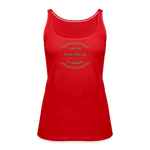 May the Road Rise Up to Meet You - Women’s Premium Tank Top - red