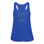 May the Road Rise Up to Meet You - Women's Flowy Tank Top - royal blue