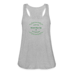 May the Road Rise Up to Meet You - Women's Flowy Tank Top - heather gray