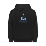 A Savior Has Been Born - Kids' Hoodie - black