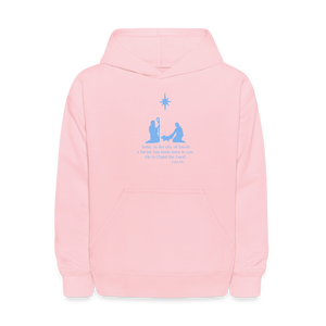 A Savior Has Been Born - Kids' Hoodie - pink