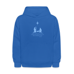 A Savior Has Been Born - Kids' Hoodie - royal blue