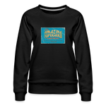 Amazing Superhero - Women’s Premium Sweatshirt - black