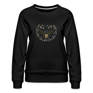 Bee Salt & Light - Women’s Premium Sweatshirt - black