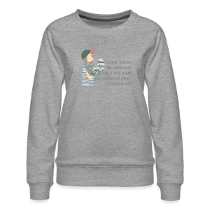 Fishers of Men - Women’s Premium Sweatshirt - heather grey