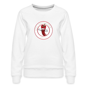 Holy Ghost Pepper - Women’s Premium Sweatshirt - white