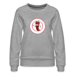 Holy Ghost Pepper - Women’s Premium Sweatshirt - heather grey