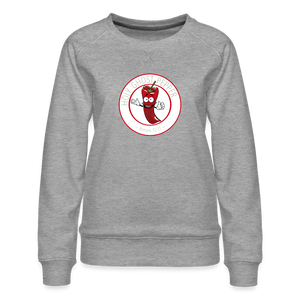 Holy Ghost Pepper - Women’s Premium Sweatshirt - heather grey