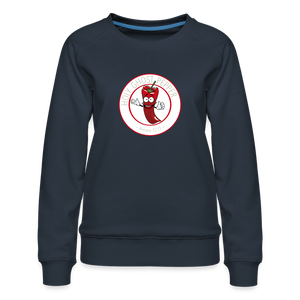 Holy Ghost Pepper - Women’s Premium Sweatshirt - navy