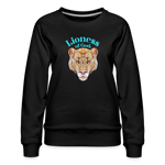 Lioness of God - Women’s Premium Sweatshirt - black