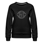 Made in the Image of God - Women’s Premium Sweatshirt - black