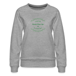 May the Road Rise Up to Meet You - Women’s Premium Sweatshirt - heather grey