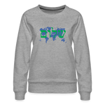 Peace on Earth - Women’s Premium Sweatshirt - heather grey