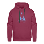 A Savior Has Been Born - Unisex Premium Hoodie - burgundy