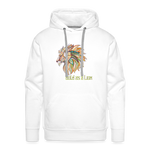 Bold as a Lion - Unisex Premium Hoodie - white