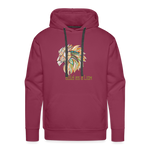 Bold as a Lion - Unisex Premium Hoodie - burgundy