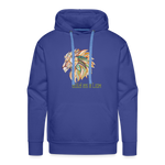 Bold as a Lion - Unisex Premium Hoodie - royal blue