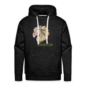 Bold as a Lion - Unisex Premium Hoodie - charcoal grey