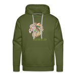 Bold as a Lion - Unisex Premium Hoodie - olive green