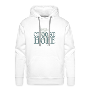 Choose Hope - Unisex Premium Hoodie - white