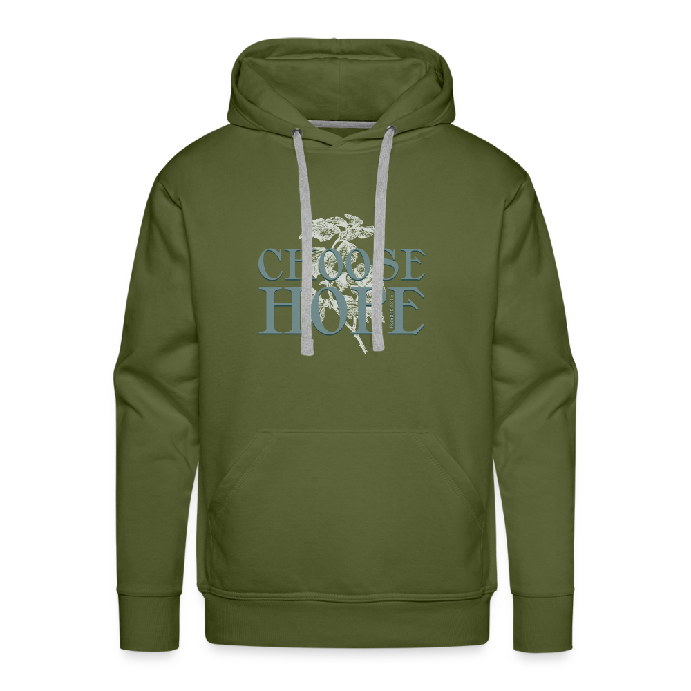 Choose Hope - Unisex Premium Hoodie - olive green