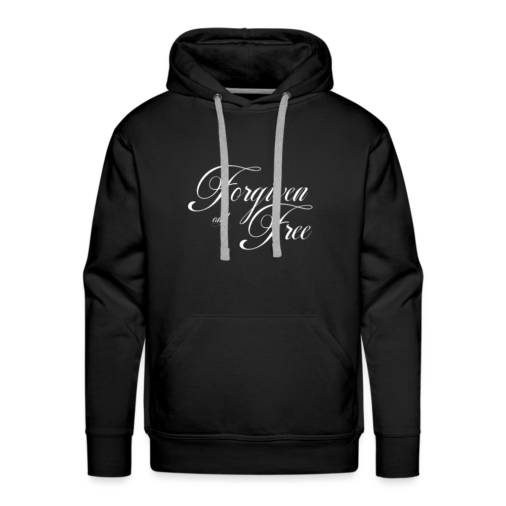 Forgiven & Free - Unisex Premium Hoodie - black