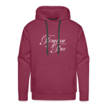 Forgiven & Free - Unisex Premium Hoodie - burgundy