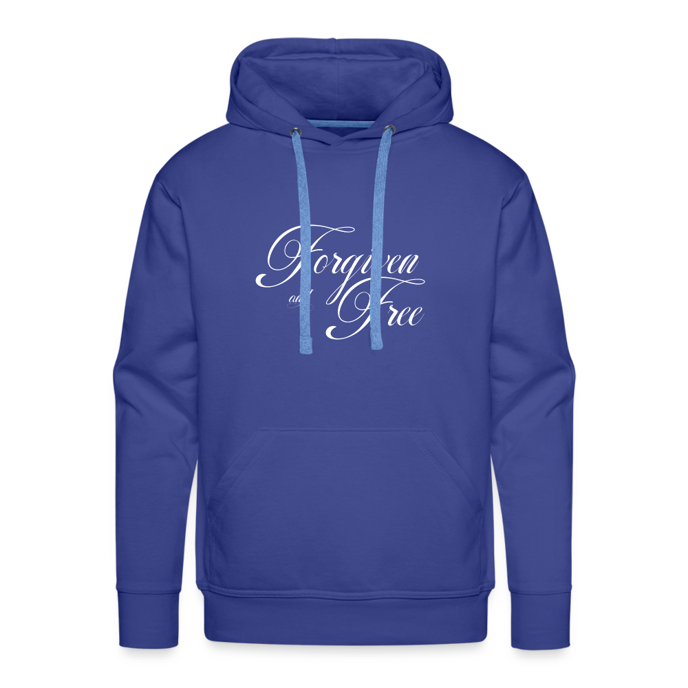 Forgiven & Free - Unisex Premium Hoodie - royal blue