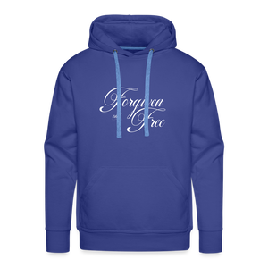 Forgiven & Free - Unisex Premium Hoodie - royal blue