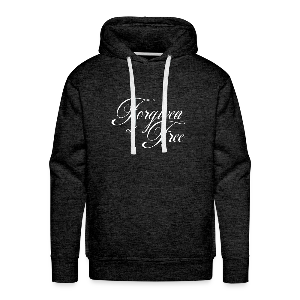 Forgiven & Free - Unisex Premium Hoodie - charcoal grey