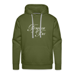 Forgiven & Free - Unisex Premium Hoodie - olive green