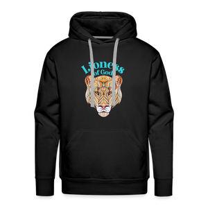 Lioness of God - Unisex Premium Hoodie - black