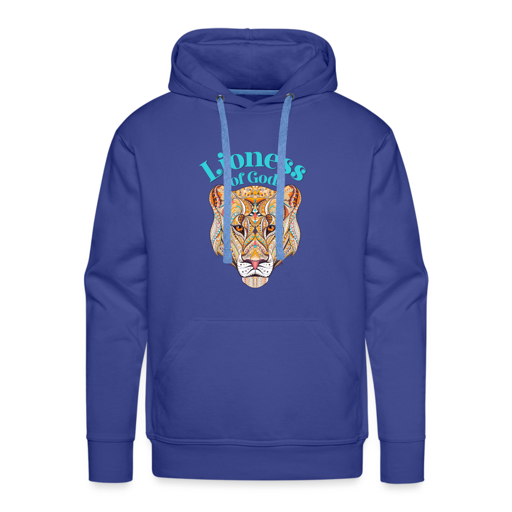 Lioness of God - Unisex Premium Hoodie - royal blue