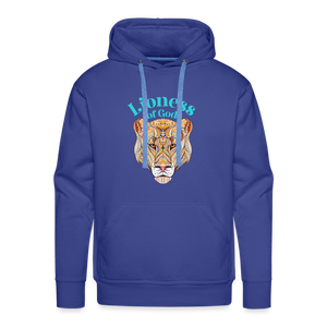 Lioness of God - Unisex Premium Hoodie - royal blue