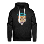 Lioness of God - Unisex Premium Hoodie - charcoal grey