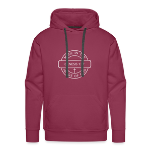 Made in the Image of God - Unisex Premium Hoodie - burgundy