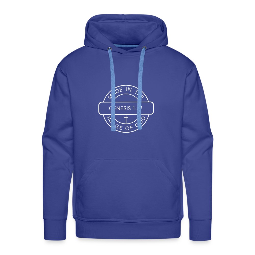 Made in the Image of God - Unisex Premium Hoodie - royal blue