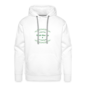 May the Road Rise Up to Meet You - Unisex Premium Hoodie - white
