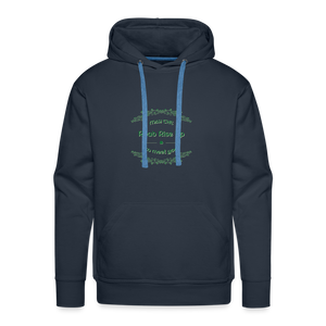 May the Road Rise Up to Meet You - Unisex Premium Hoodie - navy