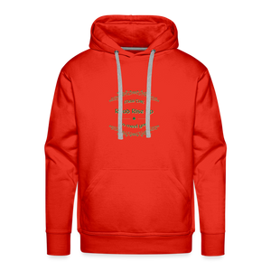May the Road Rise Up to Meet You - Unisex Premium Hoodie - red