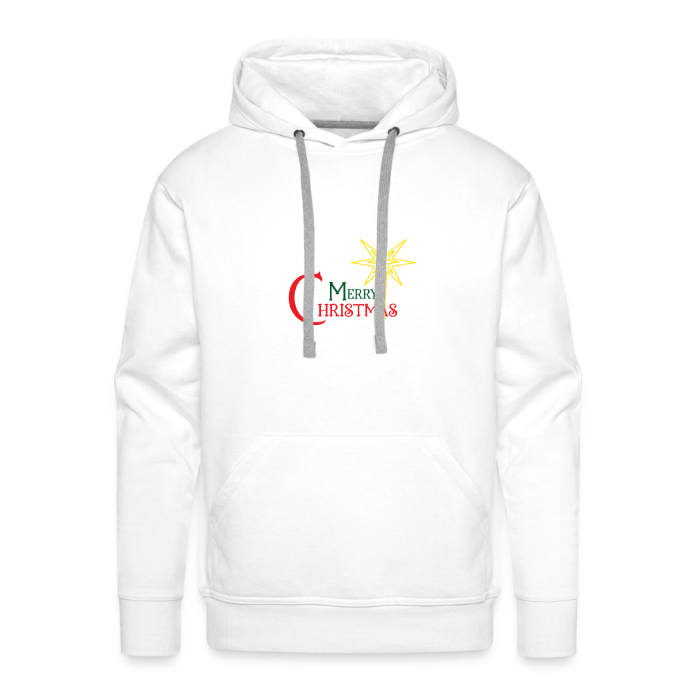 Merry Christmas - Unisex Premium Hoodie - white