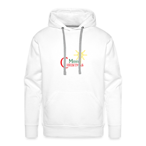 Merry Christmas - Unisex Premium Hoodie - white