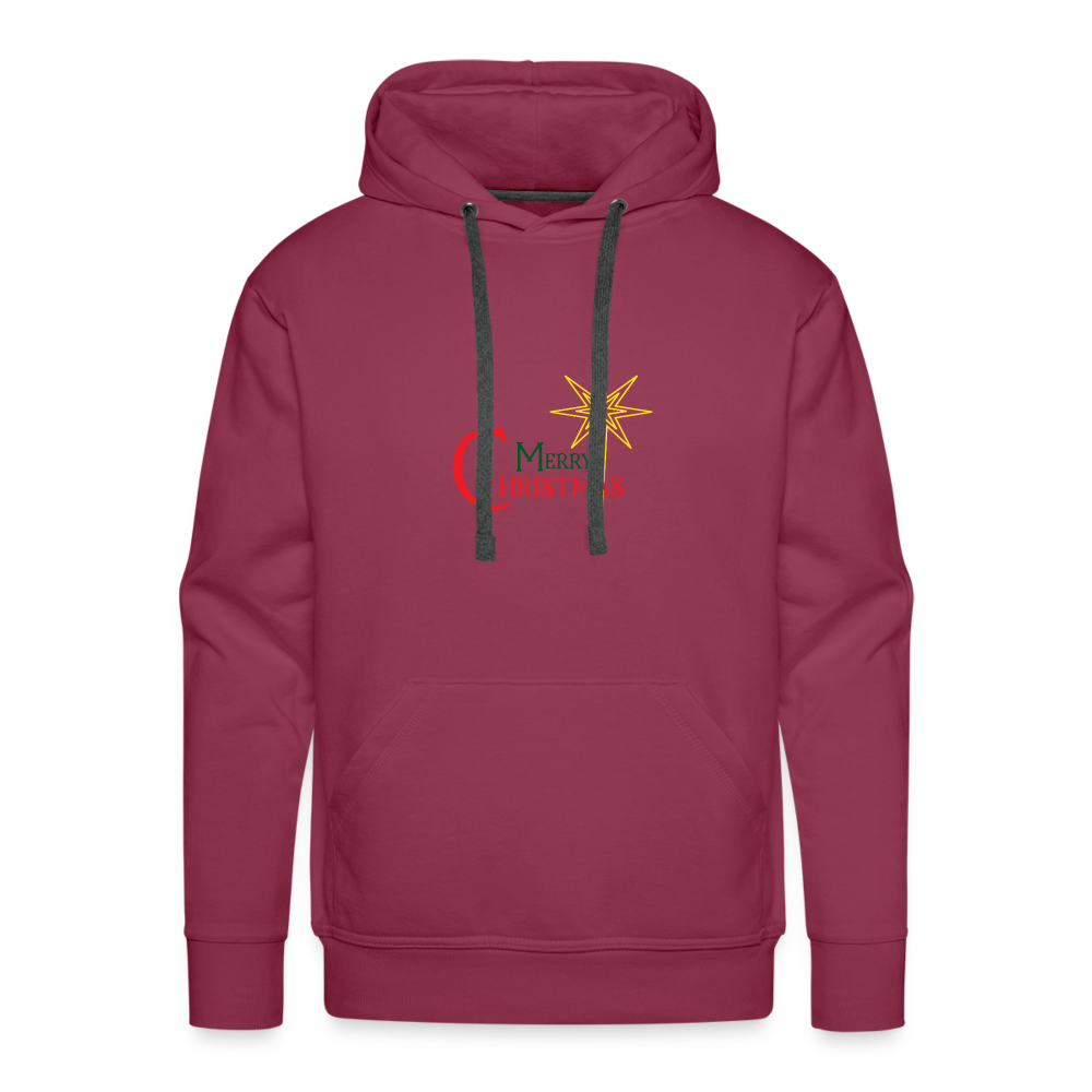 Merry Christmas - Unisex Premium Hoodie - burgundy