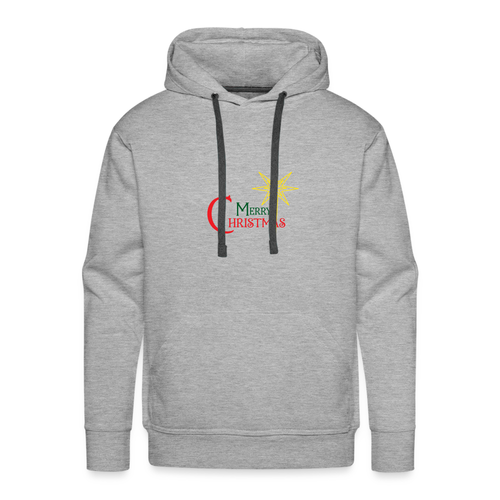 Merry Christmas - Unisex Premium Hoodie - heather grey
