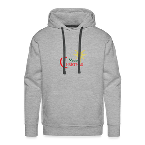 Merry Christmas - Unisex Premium Hoodie - heather grey