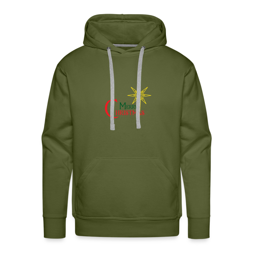 Merry Christmas - Unisex Premium Hoodie - olive green