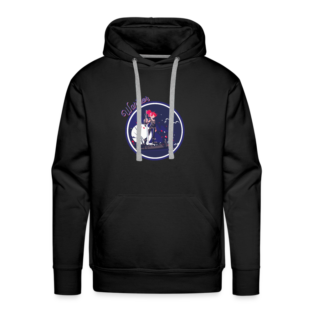 Warrior (Female) - Unisex Premium Hoodie - black