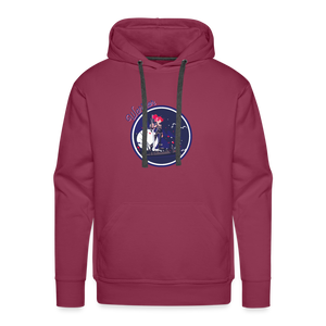 Warrior (Female) - Unisex Premium Hoodie - burgundy