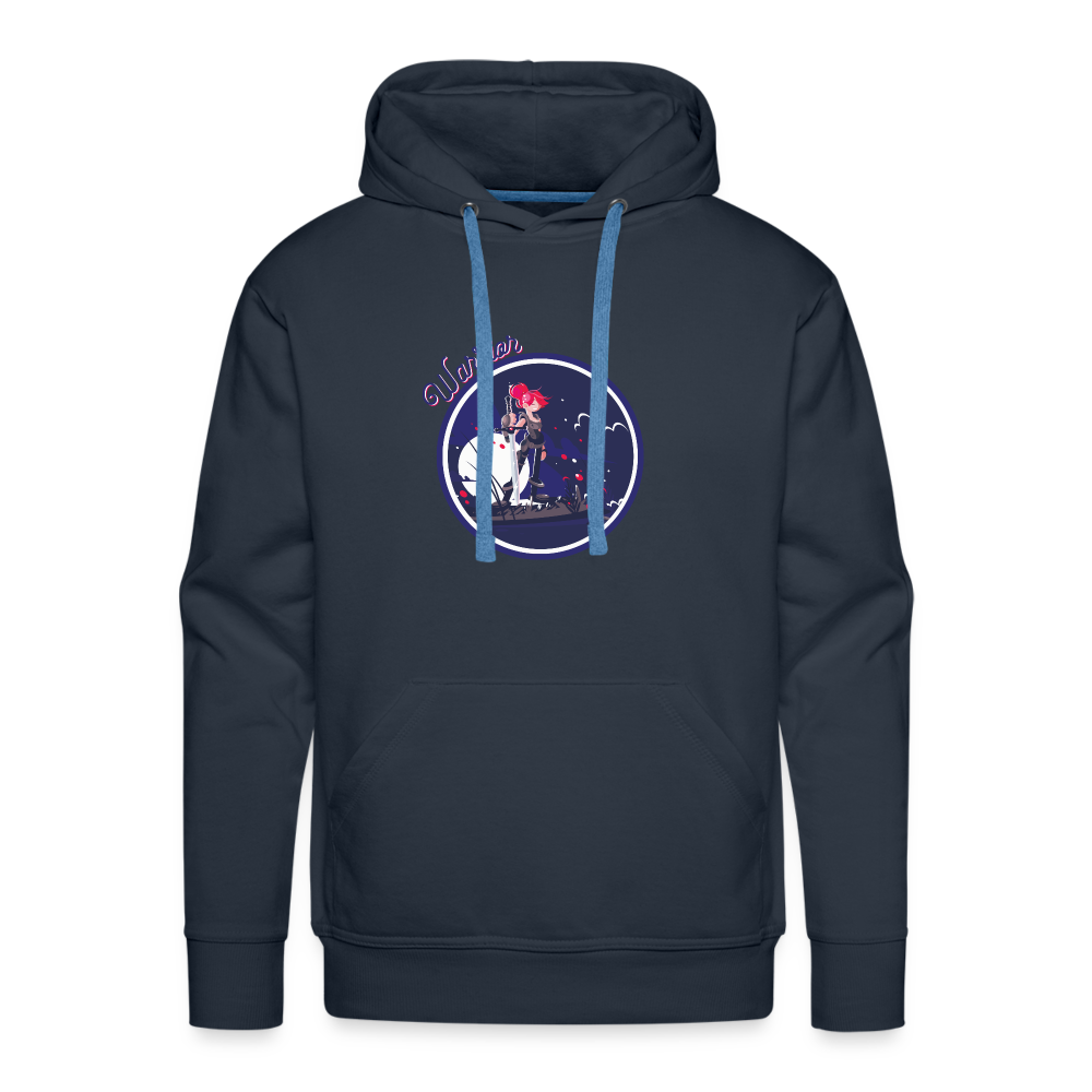 Warrior (Female) - Unisex Premium Hoodie - navy